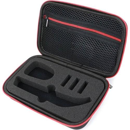 Portable Shaver Case OneBlade Trimmer and Accessories EVA Travel Bag Zipper Storage Pack Box Pro QP150/QP6520/QP6510