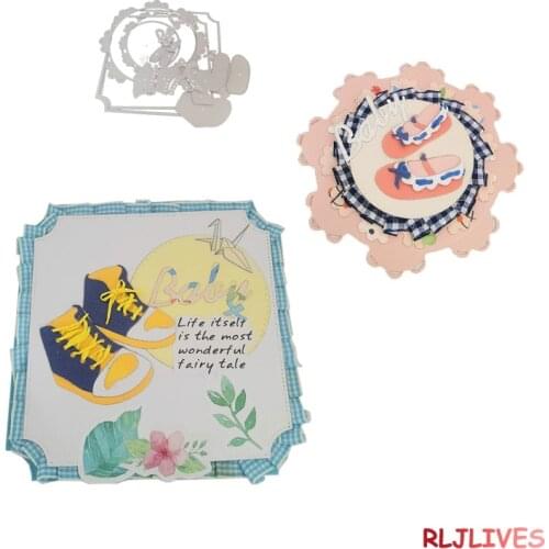 Nest Frame Metal Cutting Dies DIY Scrapbooking Card Stencil Paper Craft Handmade Album Handbook Decoration