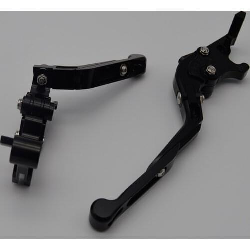 Motorcycle CNC Adjustable Foldable brake Clutch Levers for Triumph 675 STREET TRIPLE 2008 2009-2013 2014 2015 2016 with Logo