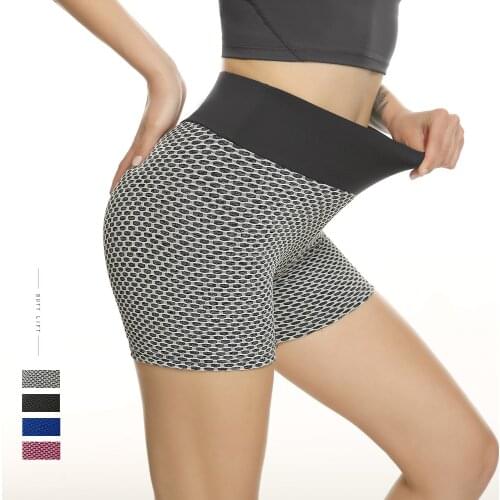 Three-point Breathable Workout Shorts Hip-lifting Fitness Yoga Shorts High Waist Yoga Running Shorts Running Women Gym Leggings