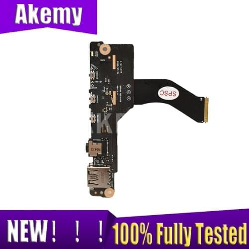 High quality Brand New FRU 5C50K48444 For Lenovo Yoga 900-13ISK USB Audio board Power button BYG40 NS-A412 100% Fully Tested