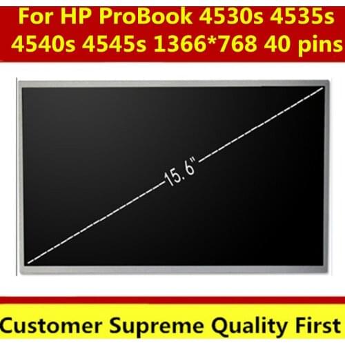 High quality 15.6" Laptop LCD Screen For HP ProBook 4530s 4535s 4540s 4545s LED Display Matrix WXGA HD