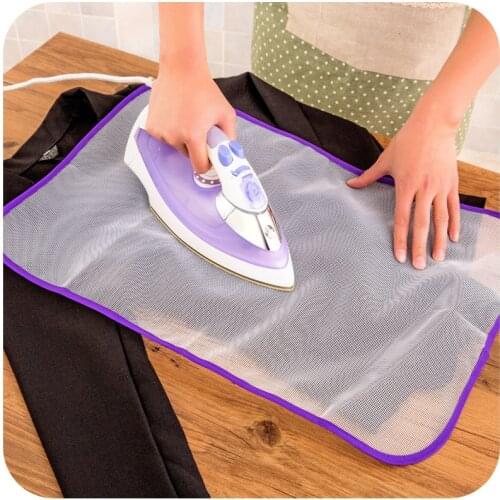 1PCS New Arrive Heat Resistant Cloth Mesh Ironing Board mat Cloth Cover Protect Ironing Pad
