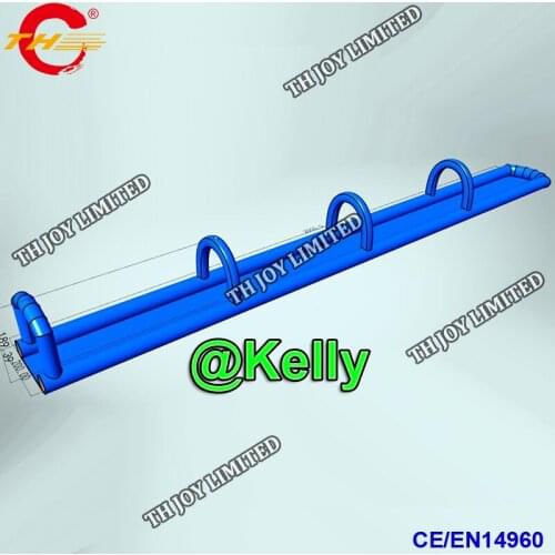 Free air shipping 15m/20m/30m long inflatable water slip n slide city slide for sale, custom make inflatable water slider