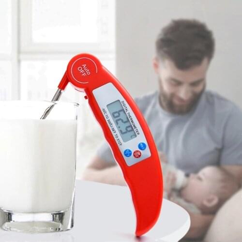 Electronic digital barbecue thermometer is used for meat milk cooking barbecue food thermometer electronic probe test