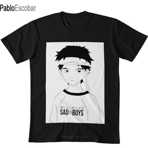 Sad Boys Naota T shirt flcl noata sad sad boy typo tumblr anime manga line art kid