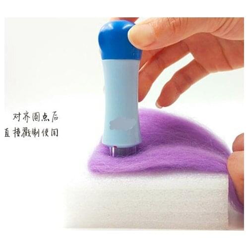 SKC felting needle with 7 needles only for thin needle for wool needlepoint felting DIY handmade tools suitbale for flat Coaster