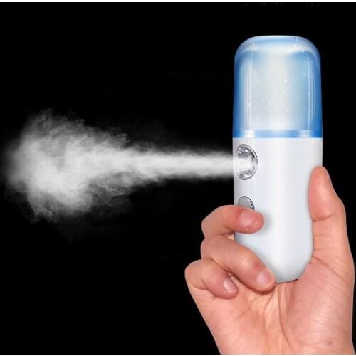Mini Nano Steamer Hydrating Face Mist Sprayer Nano Mister Portable Facial Steamer Ultrasonic Face Spray Skin Care Machine