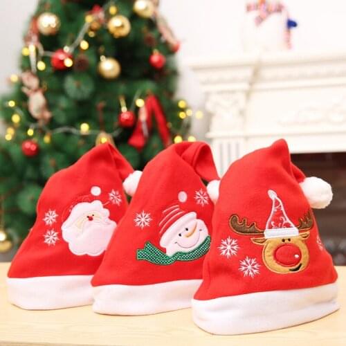 Christmas decorations Christmas gifts elderly snowman adult children hat decoration Christmas hat christmas hat