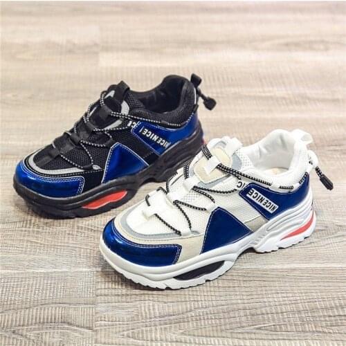 Llogai Womens Vulcanize Shoes Transpirable Mesh Breathable Platform Casual Sneakers Thick Sole Running Shoes Woman Zapato Mujer