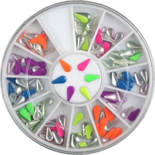 1 Box Mixed Multicolor Clear Crystal Flatback Nails Art Diamond For Decorations Beads Fit Embellishments of Fabric Garment