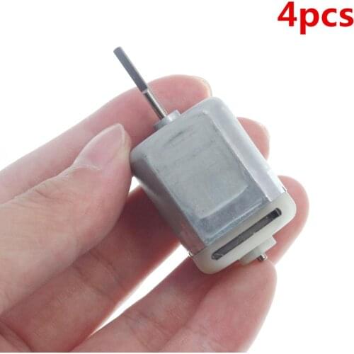 AZGIANT 4pcs 18mm D Cut shaft for Mabuchi FC-280SC-20150 DC12V Motor for Honda Fit toyota Rearview Mirror Door Lock Repair motor