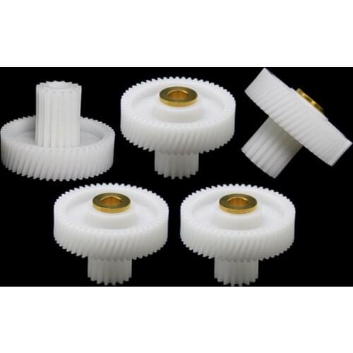 5pcs Gear Spare Parts for Meat Grinder Plastic Mincer Wheel for Elenberg POLARIS VITEK Supra Panasonic Scarlett Liberton Maxwell