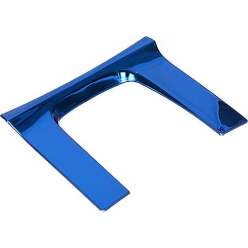 Stainless steel Car Accessories Gear Shift Panel Cover Sticker for Honda CIVIC 2016 2017 2018 2019 2020 2021 interior CarStyling