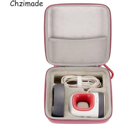 Chzimade Pink Color Portable Carrying Case For Cricut Easy Press Shockproof Hard Storage Bag Mini Heat Press Machine Accessories