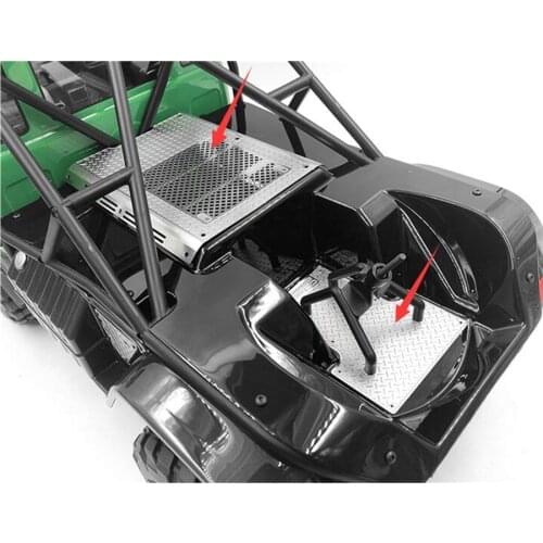 Rear Bucket Decoration Non-slip Plate Kits For 1/10 RC AXIAL SCX10 90075 UMG10 UNIMOG