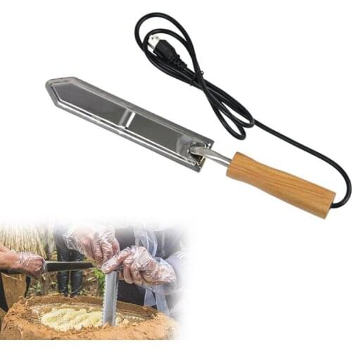 Electric Scraping Honey Cutter Uncapping Knife Bee Beekeeping Tools Equipment Stainless Steel Cutting Heating Scraper