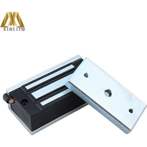 60KG EM Lock Electric Lock For Access Control System Fail-safe Power To Lock NC Type M60 Electromagnetic Lock