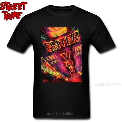 Enter The Void T-shirt 2019 Swag Men Tshirt 3D Fashion Movie Poster Top Letter Designer Cotton Tees Male Mens Black T Shirts 3XL