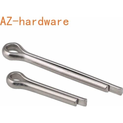 GB91 Authentic 304 Stainless Steel Opening Pin Sentry Steam Hairpin Pin U-pin Steel Pin M5-M10 10PCS