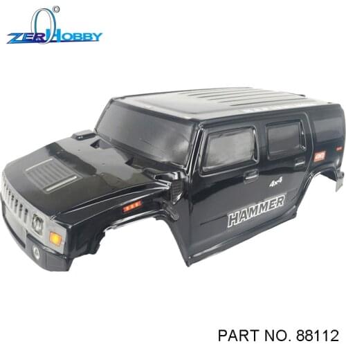 HSP RC CAR SPARE PARTS ACCESSORIES RC CAR BODY SHELL 39*17.5CM FOR HSP 1/10 ROCK CRAWLER MODEL 94180T2 HAMMER (PART 88112)