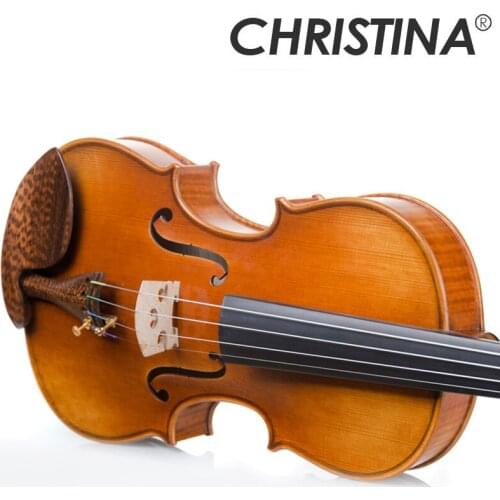 CHRISTINA imported professional performance level hand-made adult European violin musical instrument S400D
