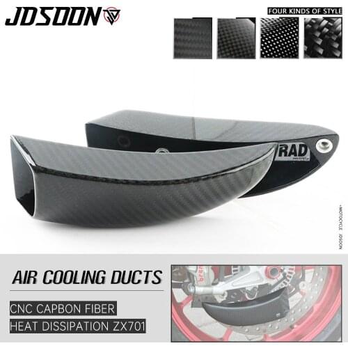 Carbon Fiber Air Ducts Brake Cooling Mounting kit Air Cooling Ducts System For for DUCATI 1199 PANIGALE 2013-2017 1299 2015-2019