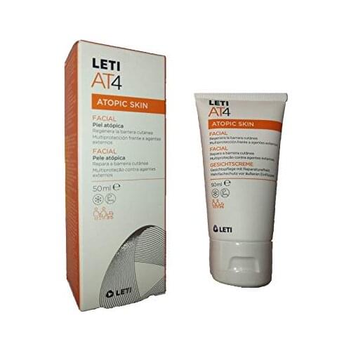 LETI AT-4 Crema Emoliente facial 50 ml