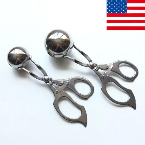 Stainless Steel Convenient Meatball Maker Stuffed Meatball Clip DIY Fish Meat
