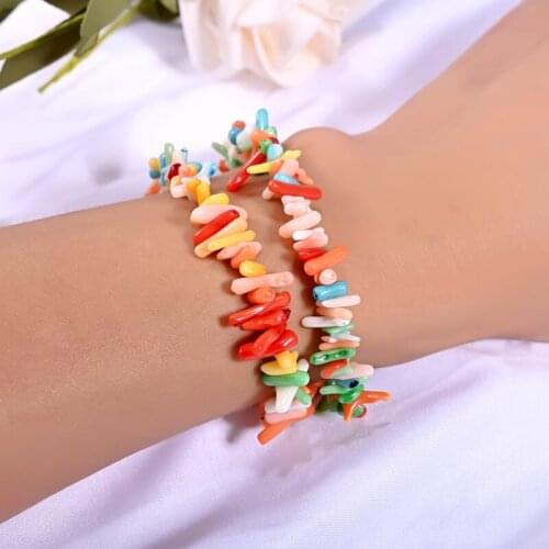 The New Candy-Colored Irregular Loose Beads are used to Make Jewelry DIY Bracelets Necklaces Jewelry Handicraft Accessories