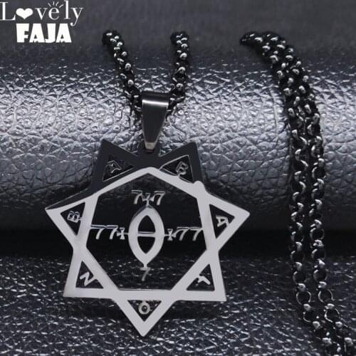 BABALON Stainless Steel Chain Necklace Women/Men Black Color Statement Necklace Jewelry collar acero inoxidable mujer N20131