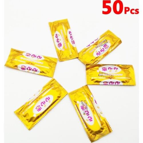 50 Pcs Ultra Thin Condoms Natural Latex Smooth Penis Sleeve Rubber Condom For Men Safer Contraception Dick Adult Sex Product