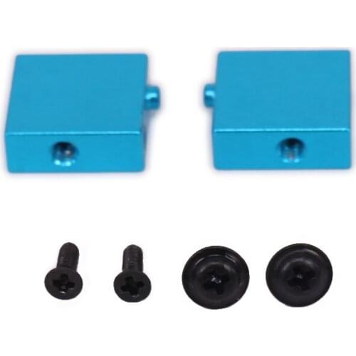 2PCS RCAWD Servo Mount For Rc Hobby Model Car 1/18 Wltoys A959 A969 A979 K929 A580056 Monster Truck Hopup Parts 6061-T6