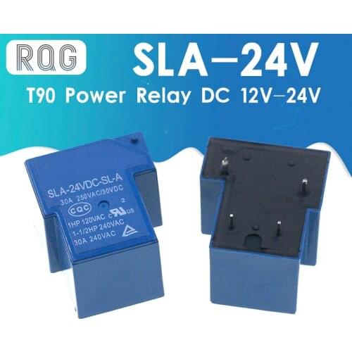 SLA-24VDC-SL-A SLA-24VDC 24V 30A 4Pin T90 Power Relay 12VDC