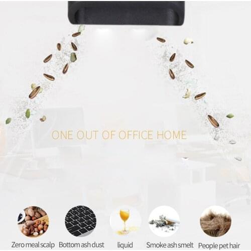 Hand Held Wireless Car Vacuum Cleaner USB Rechargeable 2.0kpa Suction Brushed Motor Suction & Blow Function Dust Collector