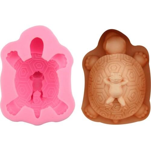 DIY Handmade Soap Money Turtle Silicone Mold Chocolate Fondant Cake Decorating Mould Baking Tools,Car Plaster Decoration