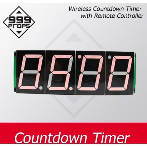 999PROPS Countdown timer Room escape game props four digital display users can set time and players escape within certain time