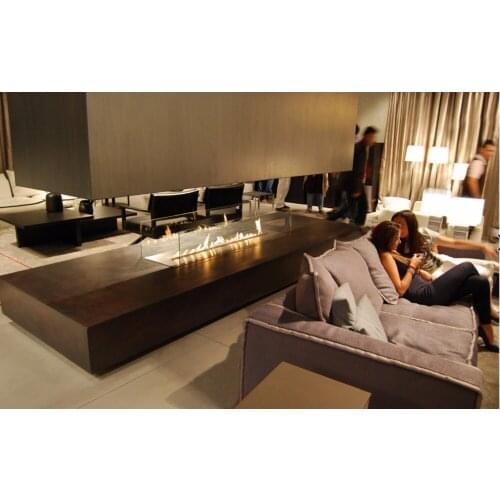 On sale 24 inch ethanol fireplace with remote control chimeneas interior