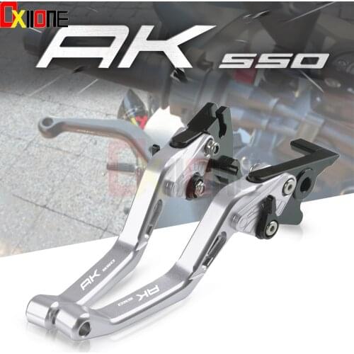 For KYMCO AK550 Hight-Quantity Motorcycle Parts Aluminum Adjustment Brake Clutch levers Ends AK 550 2017 2018 2019 Accessories