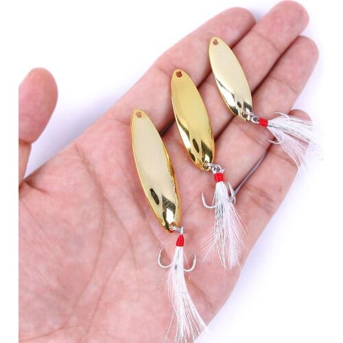 1Pcs/lot High Quality 5g 7g 10g Sequined Gold/Silver Spoon Lure For Fishing Baits Sea Lures Tool Wobblers Spinner