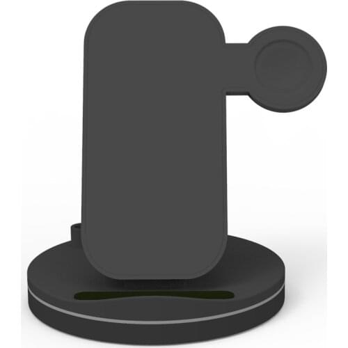 Private film new 3 in 1 15W fast wireless charger wireless charging stand for iPhone 12/11/8 Pro Max Airpods iwatch Samsung