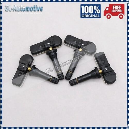 4pcs TPMS Tire Pressure Monitor Sensor For Peugeot Partner Citroen Berlingo C4 9811536380 433MHz