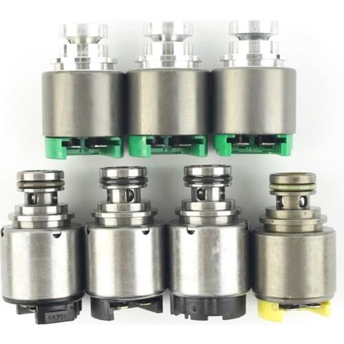 7PCS 5HP19 Transmission Solenoids Kit 5 Speed For Audi A6 A8 S4 S6/RS6