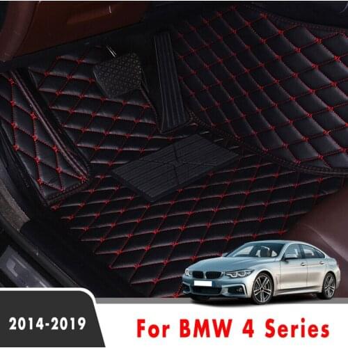 Car Floor Mats For BMW 4 Series 2019 2018 2017 2016 2015 2014 Carpets Styling Automobiles Interior Accessories Foot Pads Cover