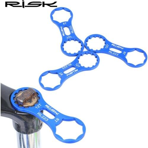 2021 Risk Bike Front Frok Cap Wrench Repair Tool for XCR/XCT/XCM/RST MTB Bike Front Fork Cap Wrench Disassembly Tools