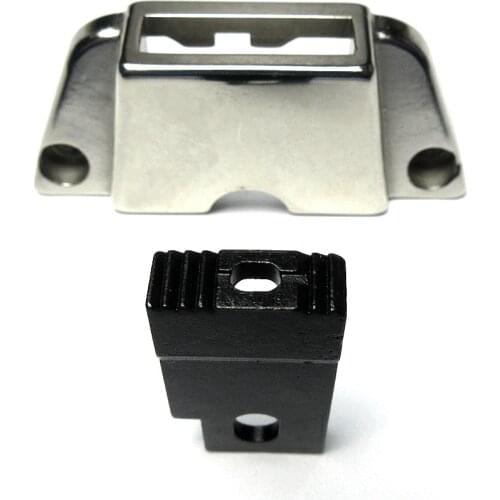 Throat Plate+Feed Dog For Juki Ls1340 341 Cylinder Bed #212-21908+212-25305