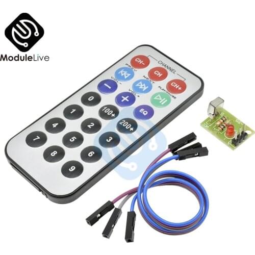 HX1838 Infrared Remote Control Controller Board Module IR Receiver Module DIY Kit HX1838 for Arduino Raspberry Pi