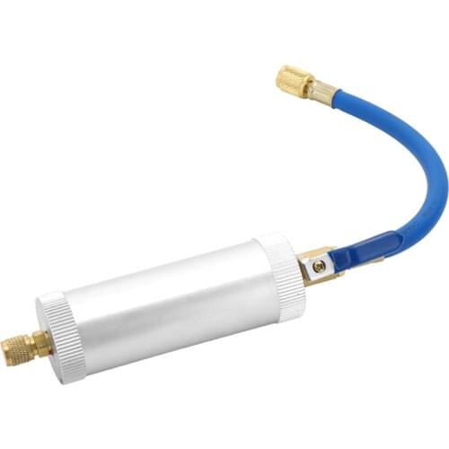 KKMOON Dye Injector Air Conditioning Car Oil Injection R12 R134A R22 Dye Injection 2 Ounce Pure Liquid Coolant Filler Tube