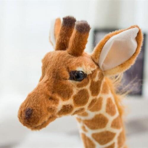 Cute Giraffe Plush Toys Stuffed Animals Soft Doll Birthday Gift for Children R7RB