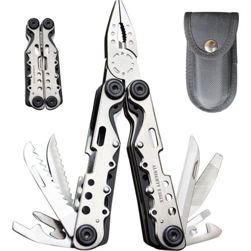 Multi Tool Pliers Stainless Steel EDC Multitools Woodworking Household Maintenance Tools Camping Gear